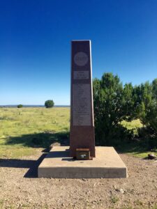 Black Mesa Highest Point Marker
